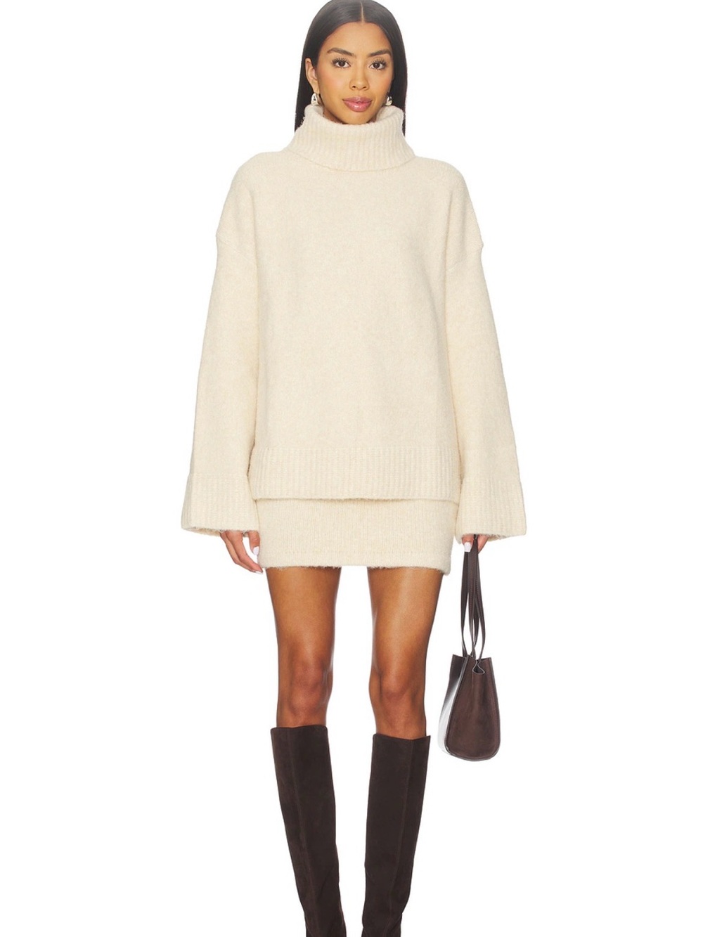 SNDYS Winnie Jumper in Cream Sz Small (oversized) NWT - Picture 2 of 5